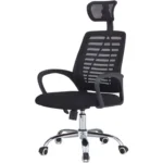 Headrest office chair (mesh-back) - Image 5