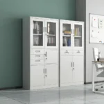 2-Door metallic office cabinet (with safe)