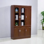 2-Door Wooden Office Cabinet - Image 4