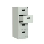 4-Drawers steel office filling cabinet - Image 2