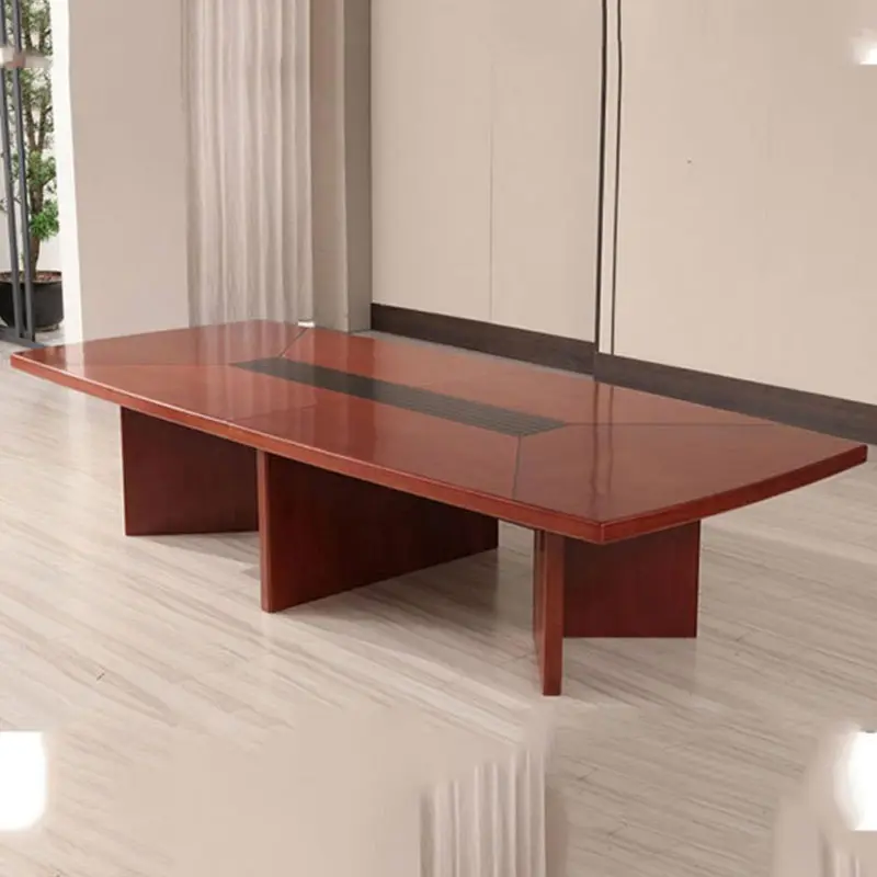 H821c3fae1faf4743ab1145f77ffc1952O-1.webp 3000mm Office Boardroom Table - Image 1