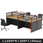 4-Way modular office workstation - Image 5