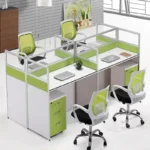 4-Way modular office workstation