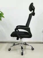 High back headrest office chair - Image 3
