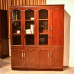 3-Door wooden executive office cabinet - Image 4