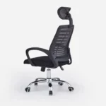 Headrest office chair (mesh-back) - Image 4