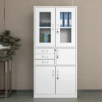 2-Door metallic office filling cabinet - Image 2