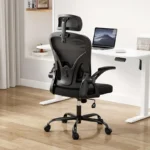 Mesh Office Chair with Headrest - Image 4