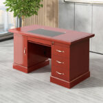 120cm Office Table with Drawers - Image 4