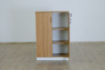 2-Door wooden credenza cabinet