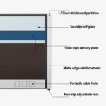 Two way modular office workstation - Image 4