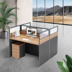 4-Way open view office workstation - Image 3
