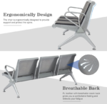 Padded Office Waiting Bench - Image 4
