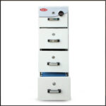 Compact 4-Drawers Fireproof Cabinet - Image 5