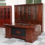 160cm L-shaped executive office desk - Image 3