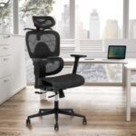 Orthopedic high-back office chair