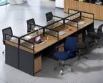 Six Way Modular Office Workstation - Image 3