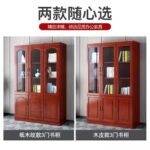 2-Door wooden office cabinet - Image 5