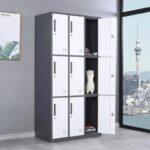9-Locker Steel Office Cabinet - Image 2