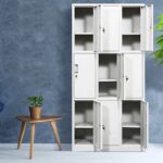 9-Locker Metallic Office Cabinet - Image 5