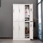 6-Locker Steel Office Cabinet - Image 3