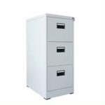 3-Drawers Metallic Office Cabinet - Image 4