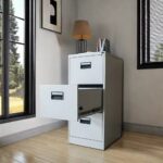 3-Drawers Metallic Office Cabinet