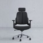 High-Back Orthopedic Office Seat