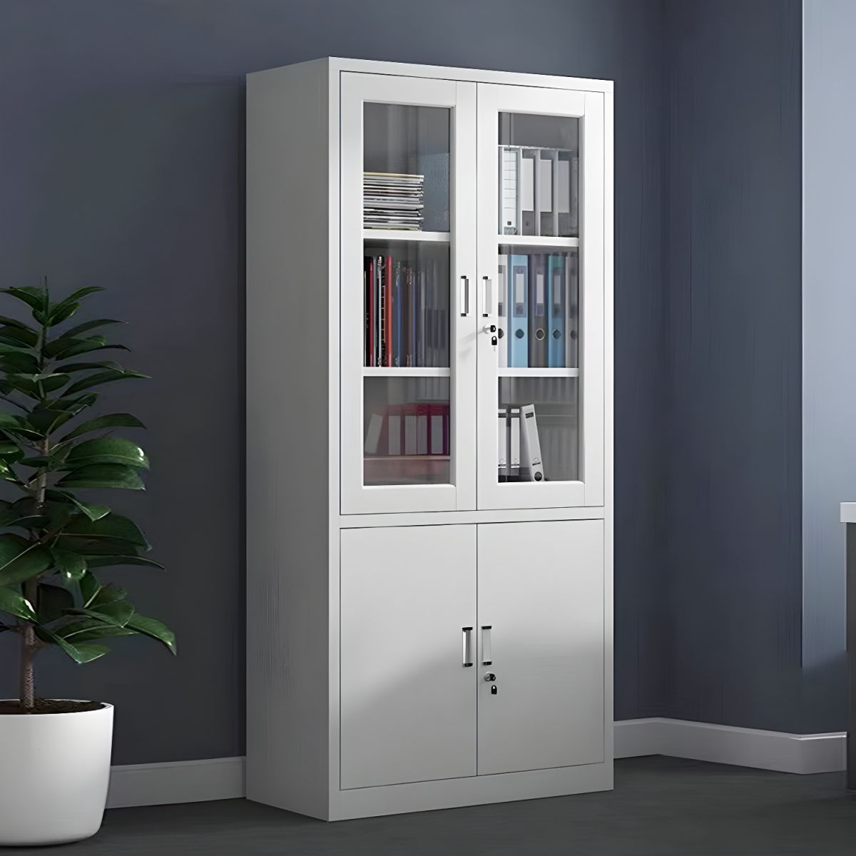 WhatsApp-Image-2024-06-21-at-13.55.03.jpeg 2-Door metallic office storage cabinet - Image 1