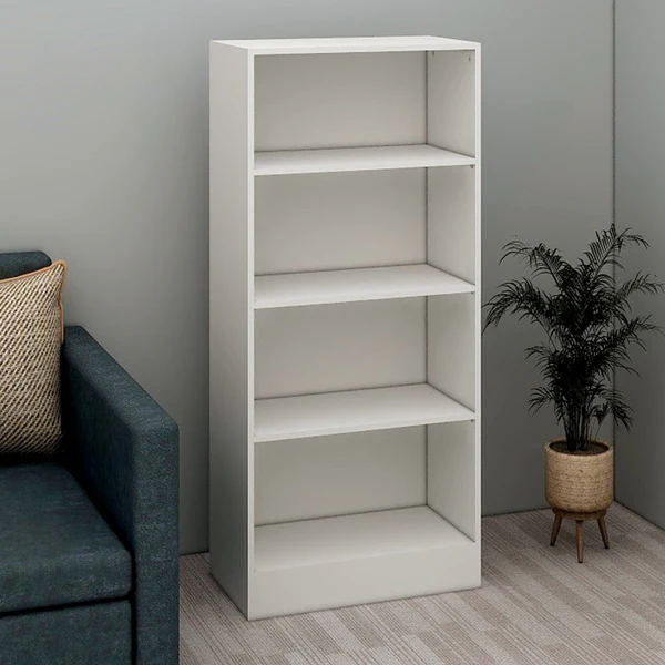 affordahome_enzo4lshelf_furniture_2.webp Classic Wooden Display Bookshelf - Image 1