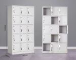 15-Lockers steel office storage cabinet