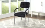 Catalina office leather guest chair