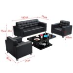 Corporate comfort sofa (5-seater) - Image 5
