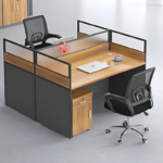 2 Way Modular Office Workstation - Image 4