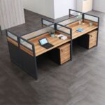 4-Way Modular Office Workstation - Image 2