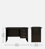 Home Office Study Desk -120cm - Image 5