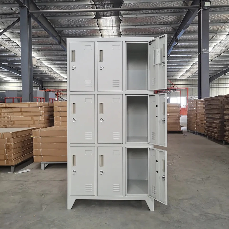 9 Locker steel office filling cabinet. - Image 5