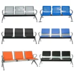 3 Seat Office Reception Chair - Image 5