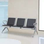 3-Seat PU Leather Waiting Room Chair