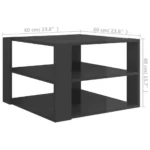 Lokoo office coffee table (60cm x 60cm) - Image 5