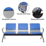 Modern 3-link reception bench - Image 2