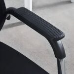 Office Guest Waiting Chair with modern design, cushioned seat, and ergonomic backrest for comfort and support in reception areas.