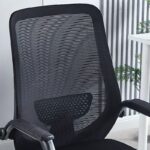 Office Guest Waiting Chair with modern design, cushioned seat, and ergonomic backrest for comfort and support in reception areas.