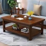 A luxurious premium coffee table made from high-quality materials, featuring a sleek design and elegant finish, perfect for living rooms or office spaces.