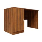A modern 120cm x 60cm workstation with a sleek design, featuring a spacious surface, sturdy frame, and ample legroom, perfect for home offices or smaller spaces.