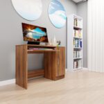 A modern 120cm x 60cm workstation with a sleek design, featuring a spacious surface, sturdy frame, and ample legroom, perfect for home offices or smaller spaces.