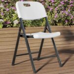 Foldable Patio Event Chair with ergonomic design, weather-resistant materials, and breathable fabric.