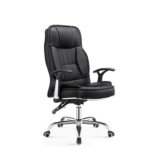 Ergonomic Home Office Executive Task Seat with adjustable features, breathable mesh, and smooth-rolling casters.