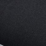 Armless stackable guest seat with durable steel frame and modern design.