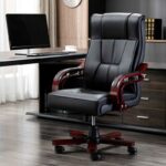 Leather High Back Executive Chair with adjustable features and sleek design.